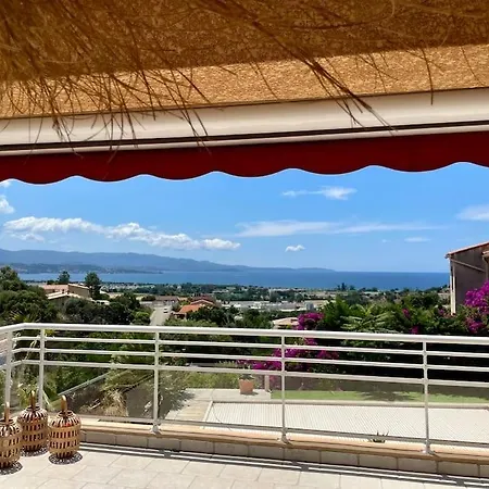 Avec Piscine Et Jacuzzi A Ajaccio 빌라 *